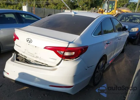 2017 Hyundai Sonata Sport из США, поврежденный, VIN 5NPE34AF2HH506127